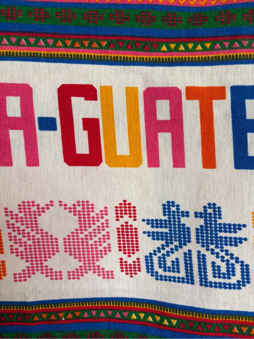 Guatemala Square Tablecloth - Picture 6 of 14